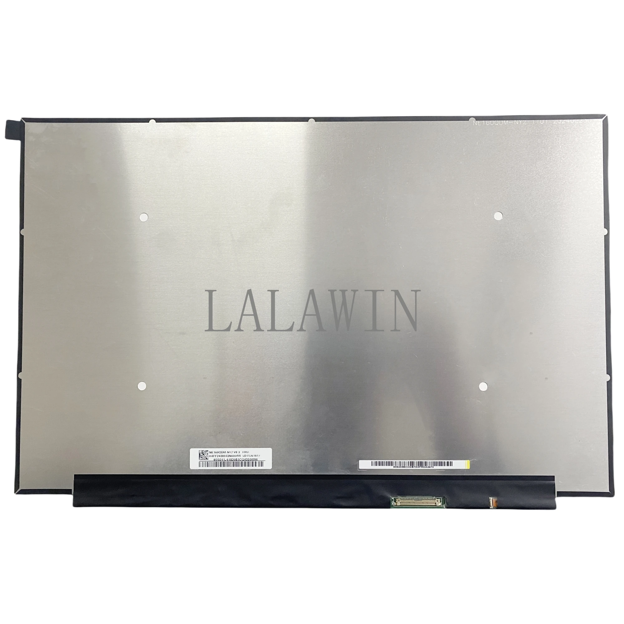 

NE160QDM-NY2 V8.0 LCD screen display FRU:5D11B02425 100%sRGB 40 pins EDP 16.0 inch 2560x1600 IPS eDP 40pins 2.5k 120HZ