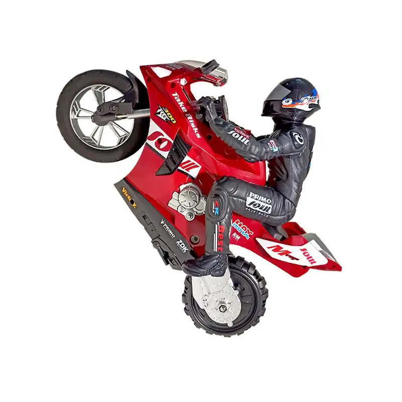 Mini Fashion HC-802 1:6 RC Remote Control Car Motorcycle Self Balanced Stunt Toy Car Electric Motorcycle for Children Best Gifts