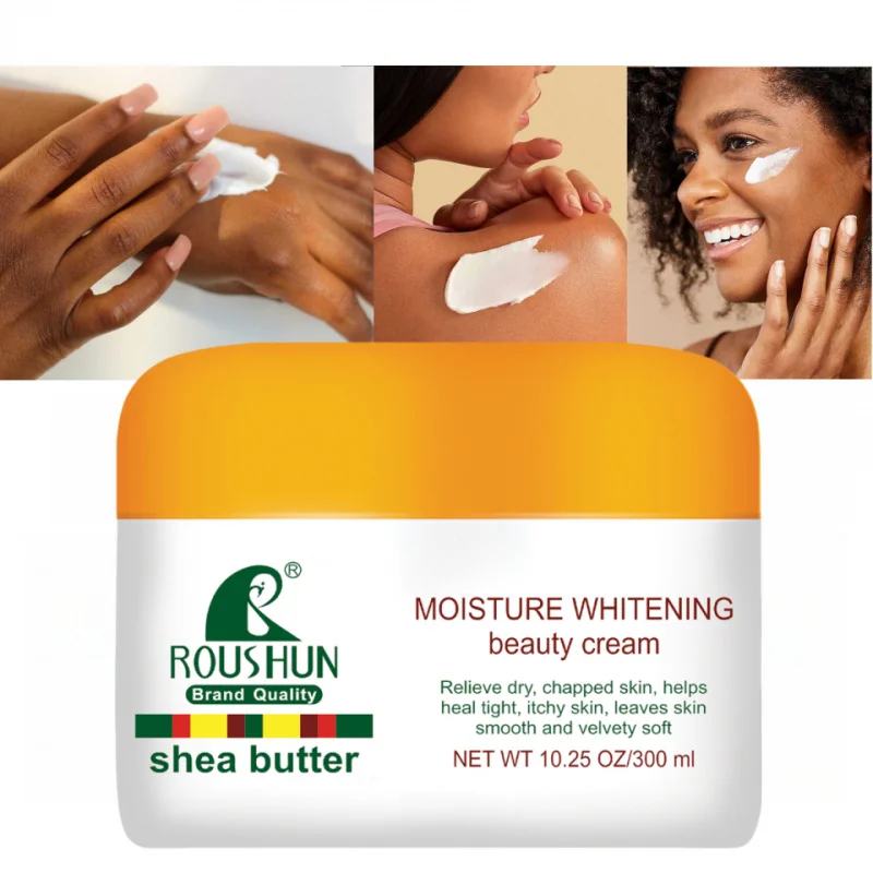 300MLshea mantequilla cara y cuerpo creamhidratante y nutritiva loción hidratante Facial reposición de humedad cuatro estaciones hombres