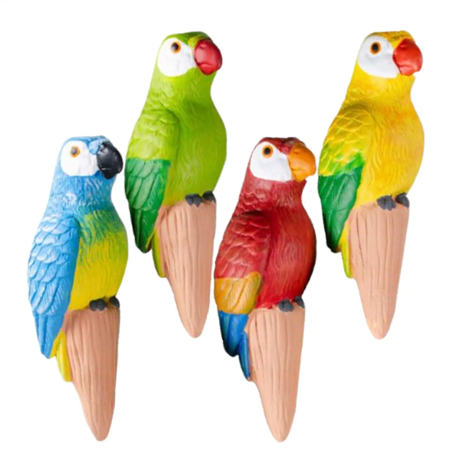 

Устройства для полива растений, 4 шт., попугаи, терракотовые шипы для полива, медленный выпуск, горшечные колья, автоматическая система орошения для