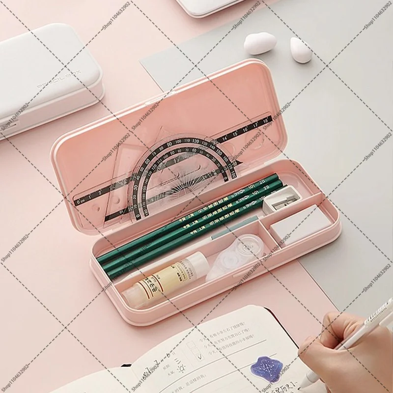 Kotak Pensil Minnie Mickey Mouse Kartun Anime Huruf A-Z Kotak Pena Cetak Anak Perempuan Mode Alat Tulis Hadiah Perlengkapan Kembali Ke Sekolah
