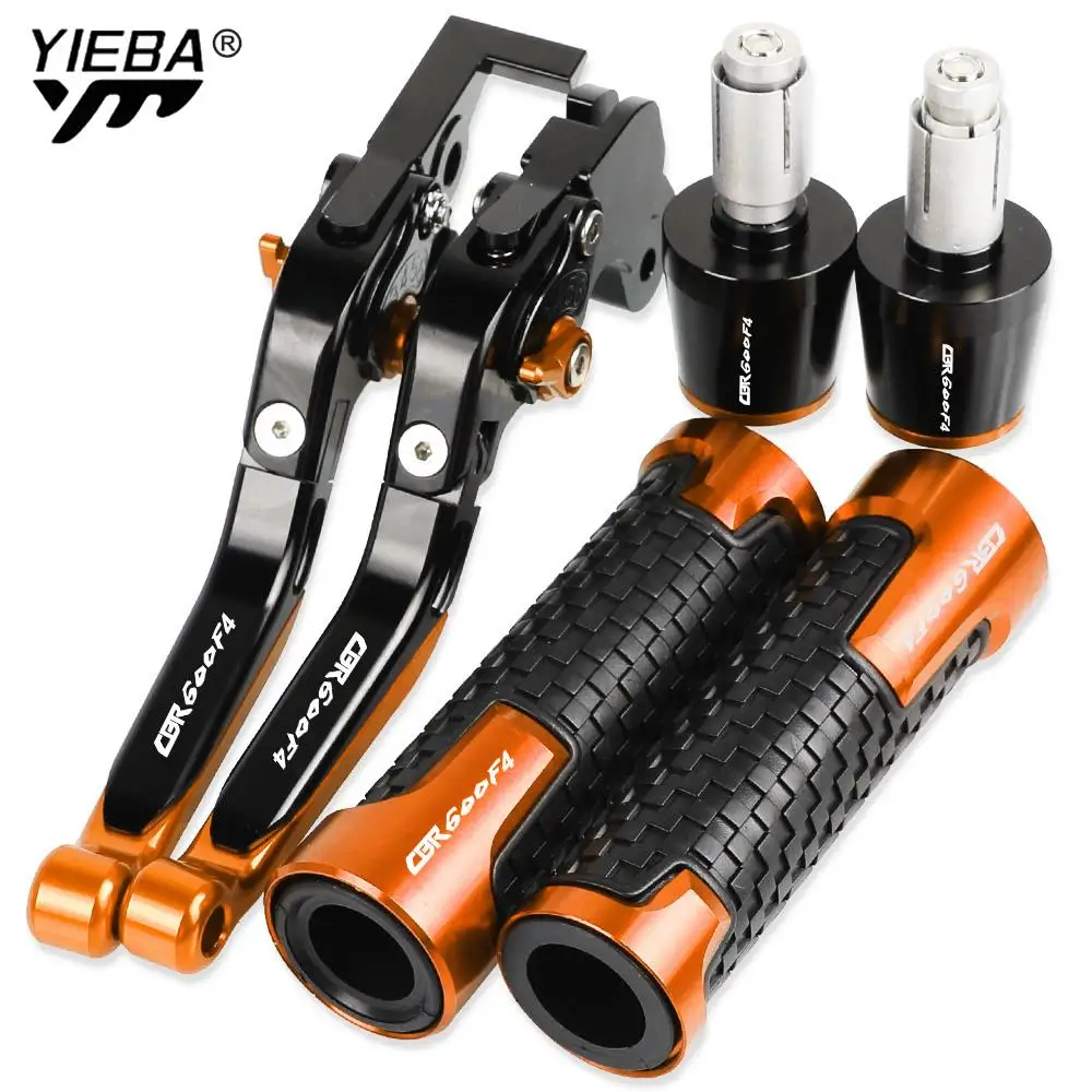 

CBR600 F4 CBR 600 F4 Motorcycle Aluminum Brake Clutch Levers Handlebar Hand Grips ends For HONDA CBR600 F4 1999 2000