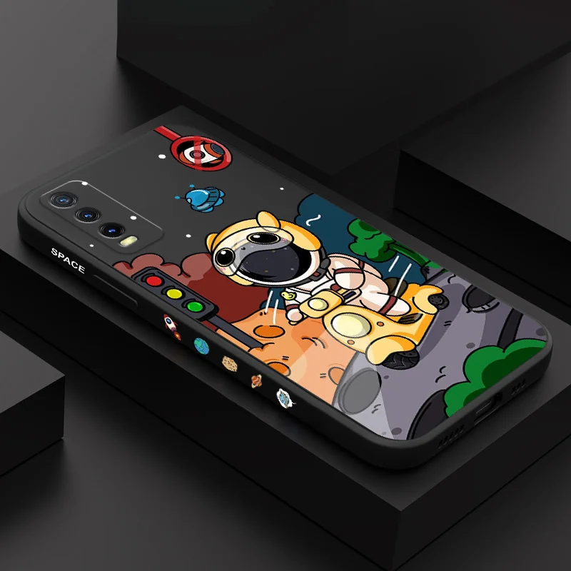 

Ride Astronauts Case For VIVO Y20 Y12 Y22 Y02 Y76 Y30 Y50 Y33 Y35 Y76 Y95 S V27 V27E V25 V25E V23 V23E V21 V20 S1 Pro 4G 5G
