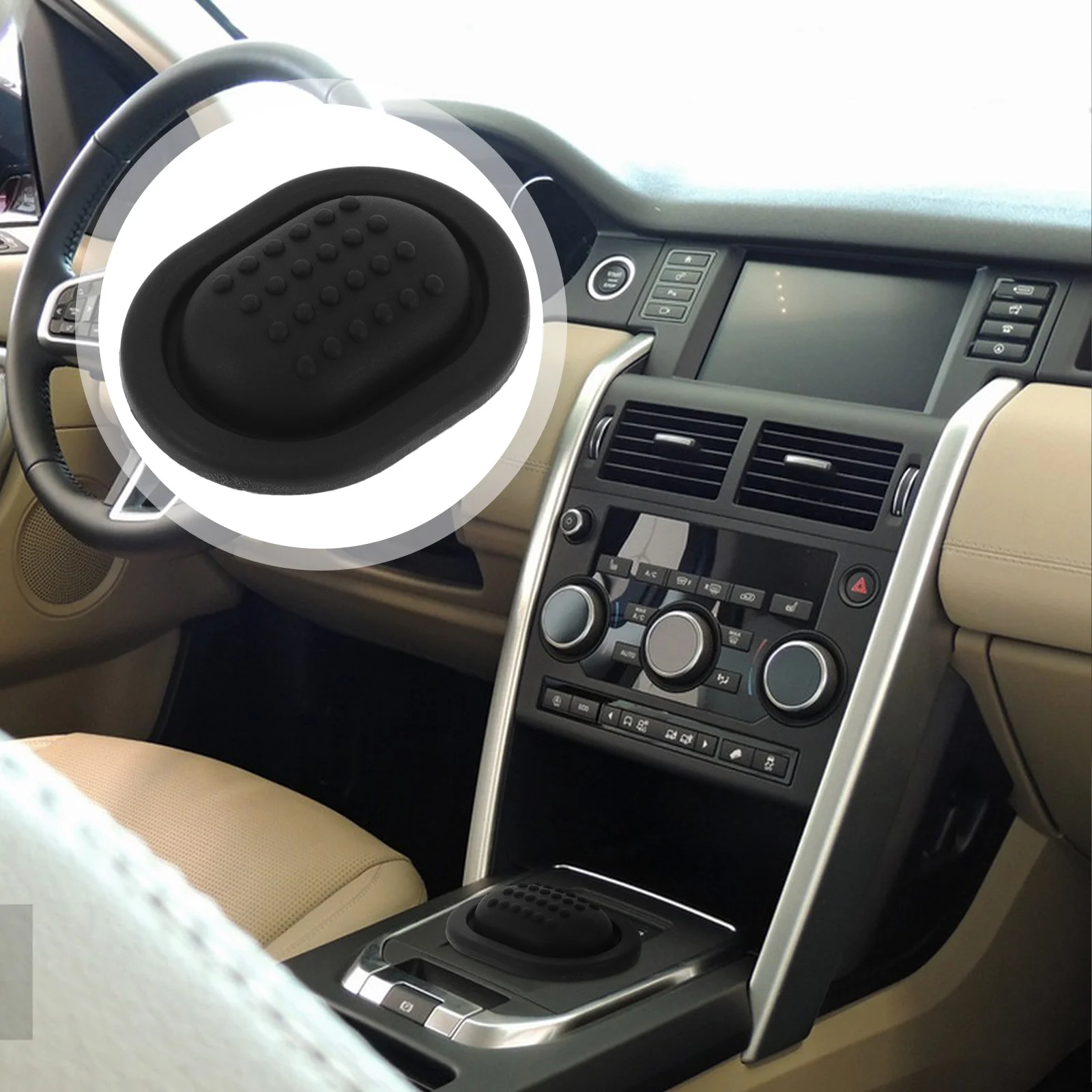 

3pcs Car Water Cup Holder Pads Silicone Universal Anti-Spill Shockproof Insert For Suv Trucks Automotive Interior Accessories