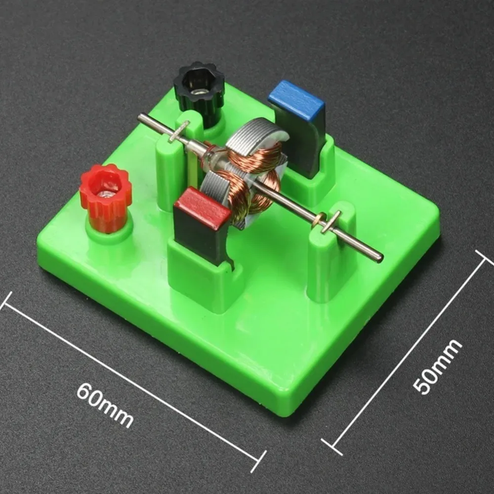 Modèle de Moteur Electrique Miniature Générateur Modèle de Moteur Modèle de Expérience Physique pour Démonstration Educative Enseignement DIY(Moteur miniature