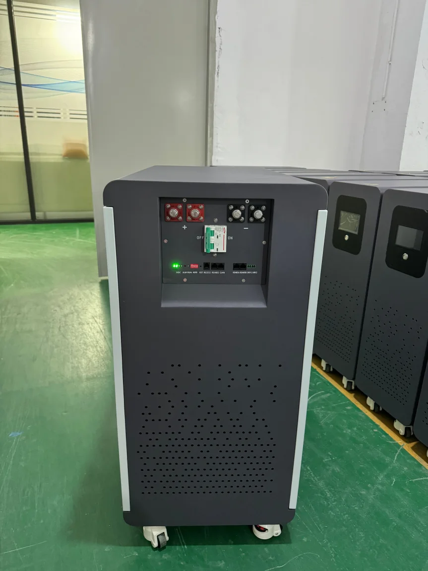 51.2V 900Ah 46kWh LiFePO4 Lithium Battery Pack Solar Energy Storage IP55 Protection Movable Ground Mounted ‘Household Backup