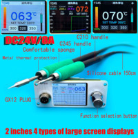 T12 C115 C245 C210 Control Board 2.62in OLED 4 display interfaces Electric Soldering Iron Soldering Station Controller DC 24V 8A