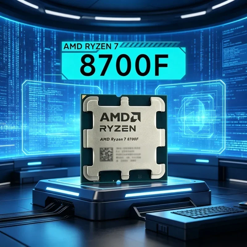 

AMD Ryzen 7 8700F 8 Cores 16 Threads 4.1GHz-5.0GHz 65W Zen4 Architecture Desktop Overclocking CPU