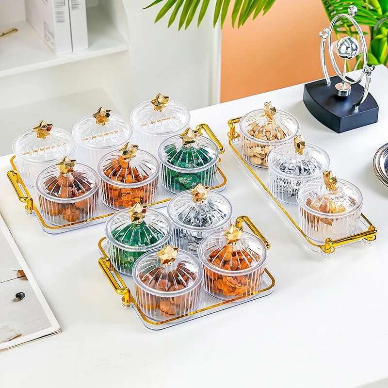 

Креативный набор пластиковых тарелок для закусок, блюдо для фруктов, барная тарелка для закусок KTV, тарелка для сухофруктов