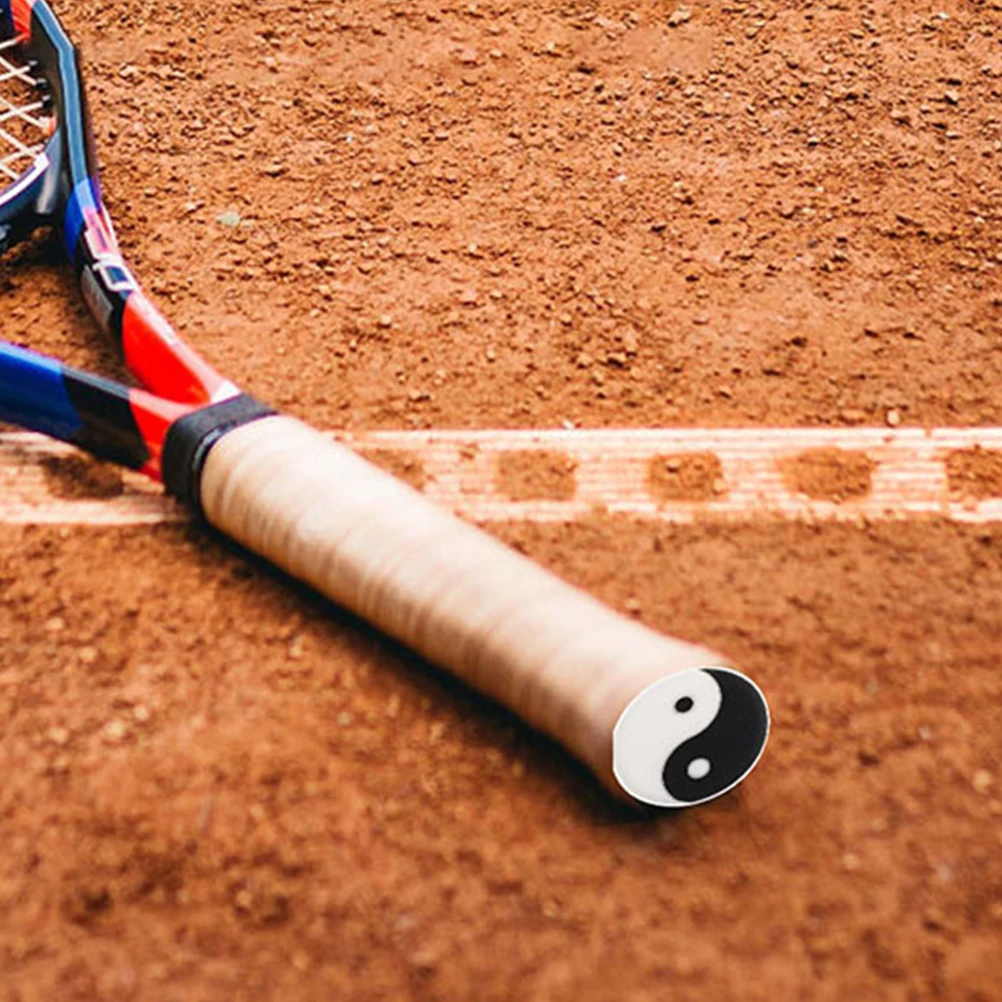 

6Pcs Silicone Tennis Racket Dampener Vibration Shock Absorber Tennis Accessories