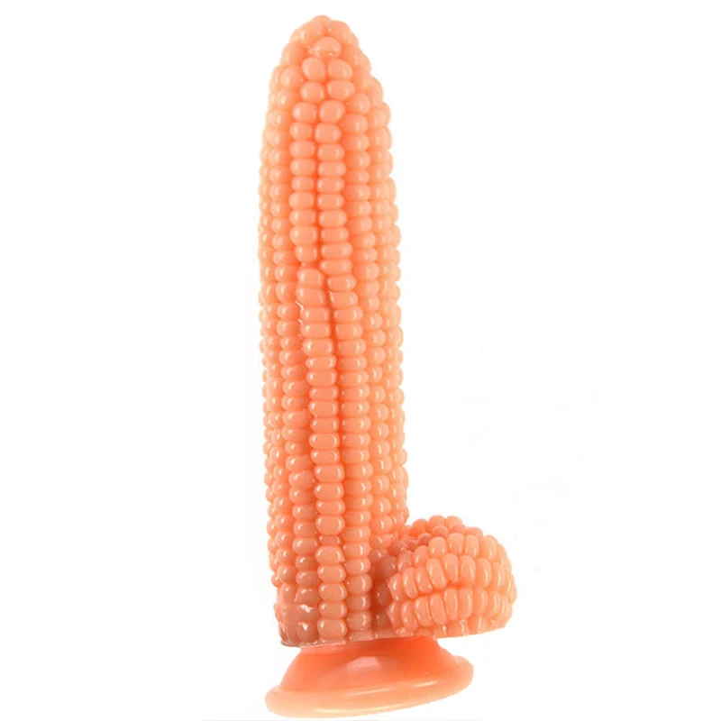 FRKO Corn Anal Plug With Suction Cup Vegetables Dildo Sex Toys For Women Vagina G-Spot Massage Masturbator Adult Game Goods