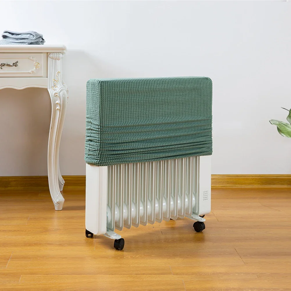Heater Cover Protective Radiator Dust Cover Elastic Fabric Household Dust Cover Heater Dust Cover Heating Cover For Heater