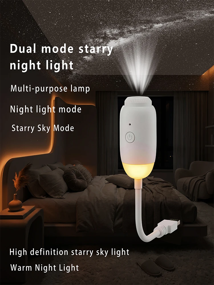 

Intelligent touch starry night light switch lighting, bedroom sleep, baby feeding, eye protection atmosphere light