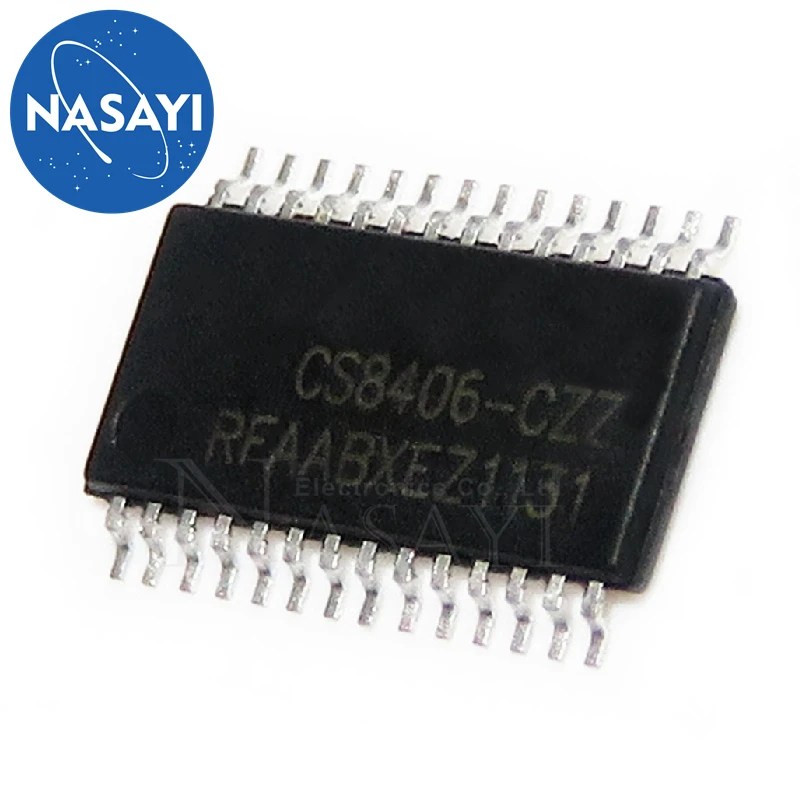 5PCS Chip CS8406-CZZ CS8406 TSSOP-28