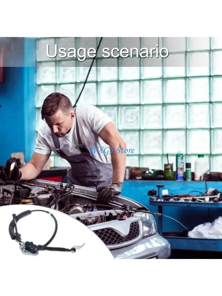 

37JE Transmission Control Cable For V73 V75 V77 V93 Off Roading Vehicles Weatherproof Construction Smooth Shifting Mechanism