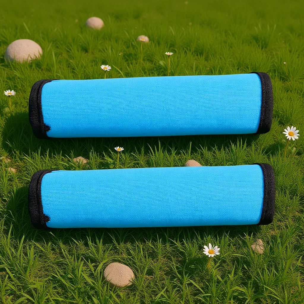 

2pcs Anti-Slip Barbell Pad Detachable Polyester Protective Sleeve For Pull-Up Bars Dumbbells Weight Lifting Gym Accessories