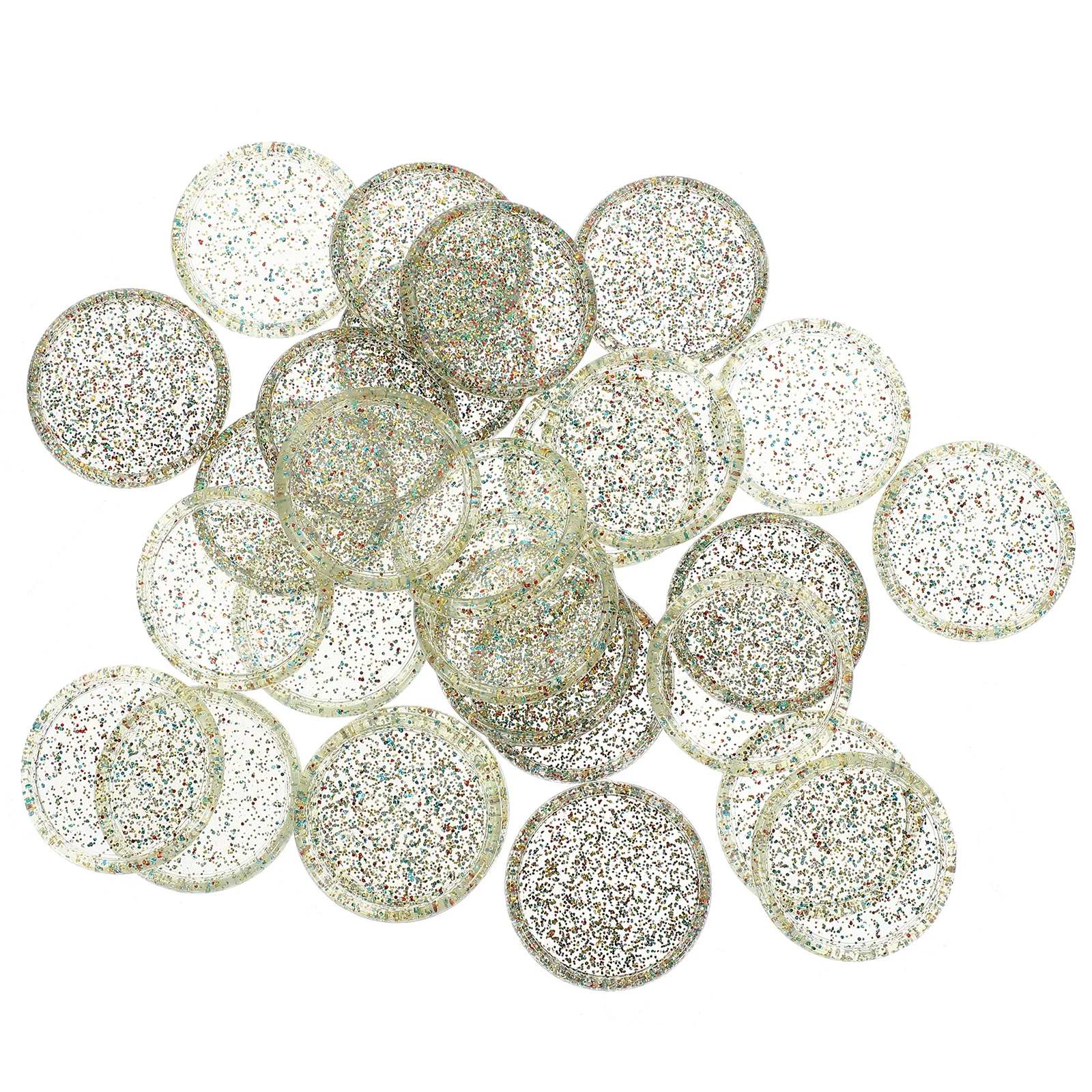 30 dischi raccoglitori in plastica a fogli mobili, dischi decorativi per agenda, forniture per rilegatura per notebook, accessori per raccoglitori scolastici per ufficio