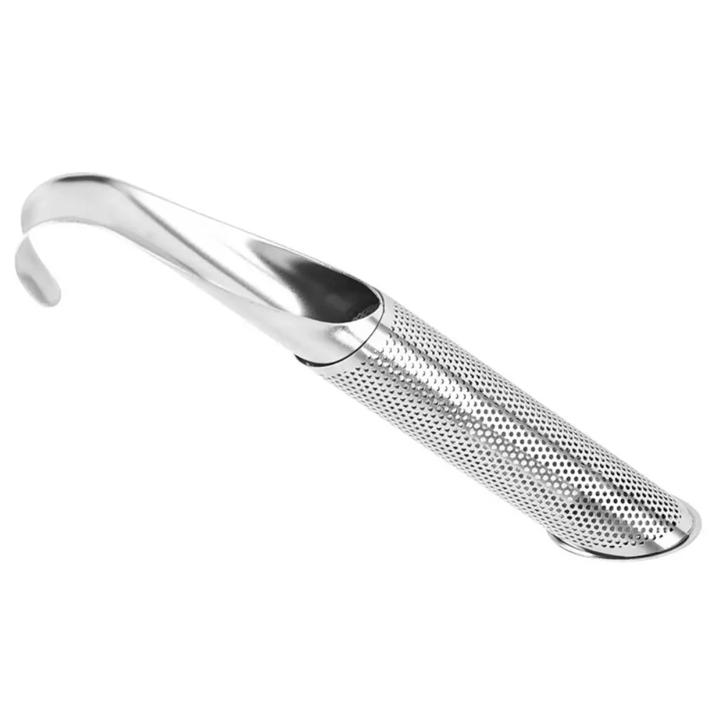 04 Stainless Steel Tea Strainertea Water Separatortea Filterpipe Type Hanging Handletea Strainertea Strainer image 3