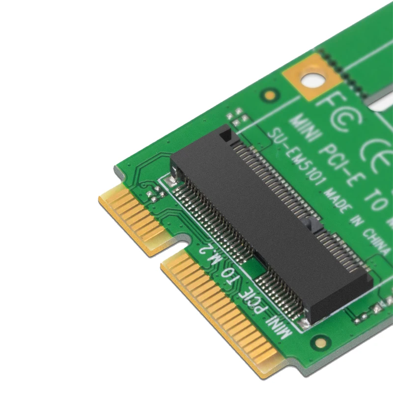 Mini adaptador PCI-E a M.2, convertidor, tarjeta de expansión, interfaz M.2 NGFF Key E para módulo inalámbrico Bluetooth WiFi para ordenador portátil y PC