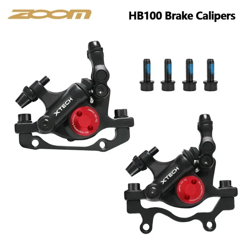 ZOOM HB-100 (XTECH) 100 Mtb Discs Brake System for Bicycle Hydraulic Disc Brake Calipers Caliper Mountain Bike Scooter