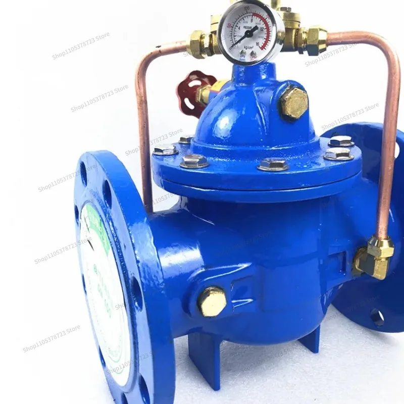 For Pressure Relief Valve 500X-16Q Flanged Ductile Iron, Fire Pipeline Safety and Pressure Regulation