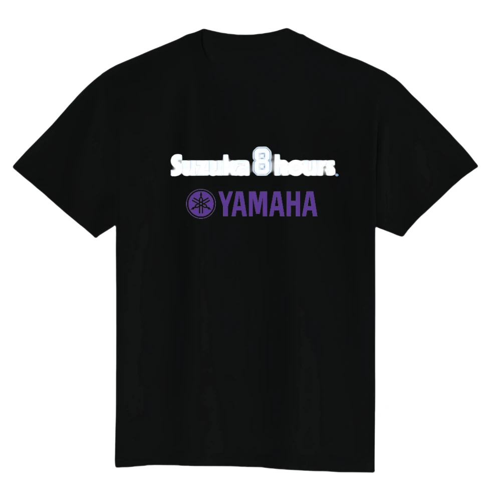 

More New 25 Summer Yamaha Car Motorcycle Racing Locomotive Men's T-Shirt Printed Locomotive Loose Crew Neck K2Y Short Sleeve