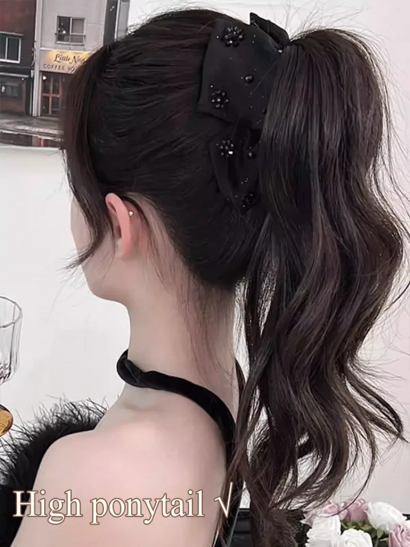 Grab clip wind hair clip female 2024 new shark clip back of the head plate hair grab temperament ponytail clip