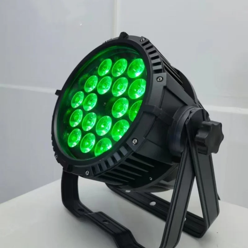 

6 шт., уличный светодиодный светильник номинального луча IP65, 18x10 Вт, RGBW, водонепроницаемый светодиодный светильник Dmx для мероприятий, свадеб, бара, клуба