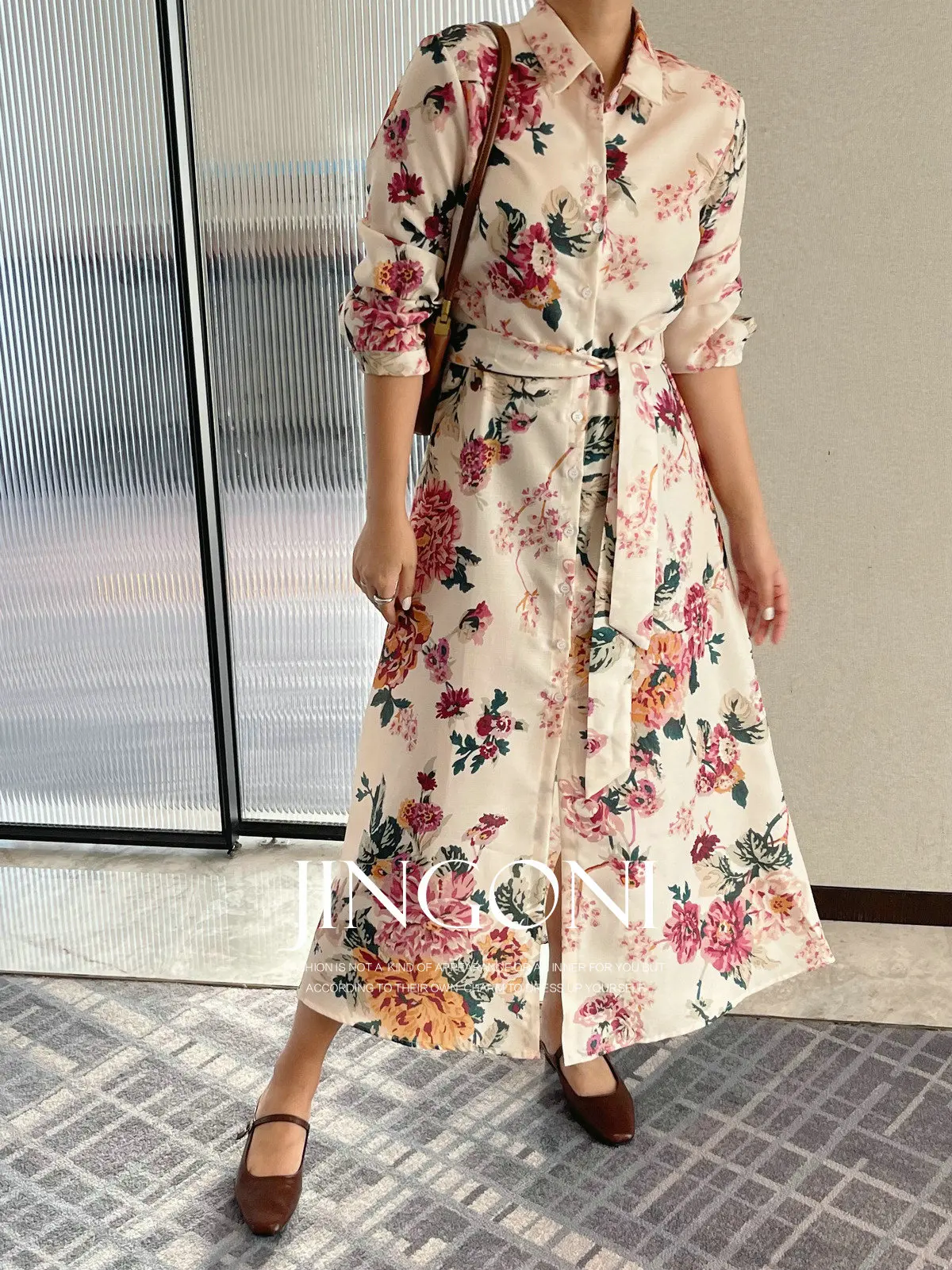 Floral Long Dresses Party Woman Clothing 2024 Autumn Fall Y2K Korean Fashion Style New Elegant Robe Long Sleeve Lolita Luxury