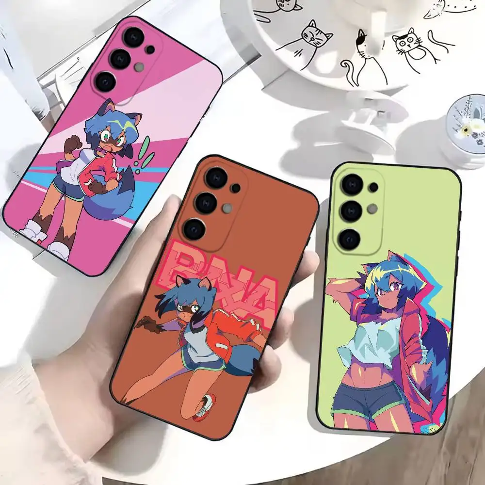 Anime B-BNA M-Michiru Kagemori Phone Case Black Silicone Soft For Samsung S26,S25,S24,S23,S22,S21,S30,Ultra,Plus,Fe,Lite
