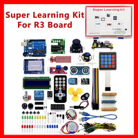 New RFID Electronics Starter Super Learning Kit for arduino-Uno/R3 Board with R3 Board or R3 improve Board for ARdunio