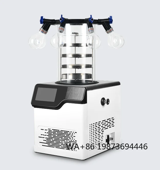 3L Small Industrial Freeze Dryer Multi-voltage Competitive Lab Vacuum Drying