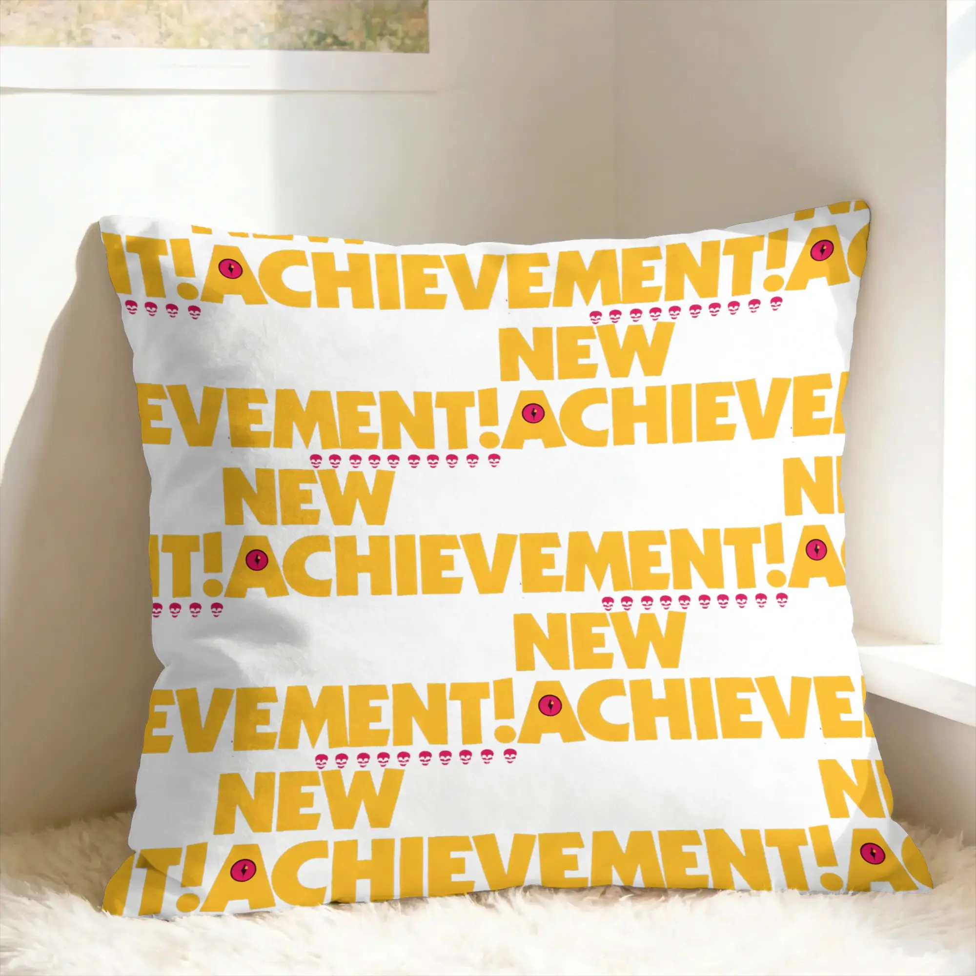 Dungeon Crawler Carl New Achievement Pillow Cover  Comfy Cushion Cover Morden Pillow Case For Sofa Home Decor