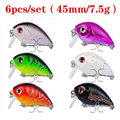 6pcs 45mm 7.5g