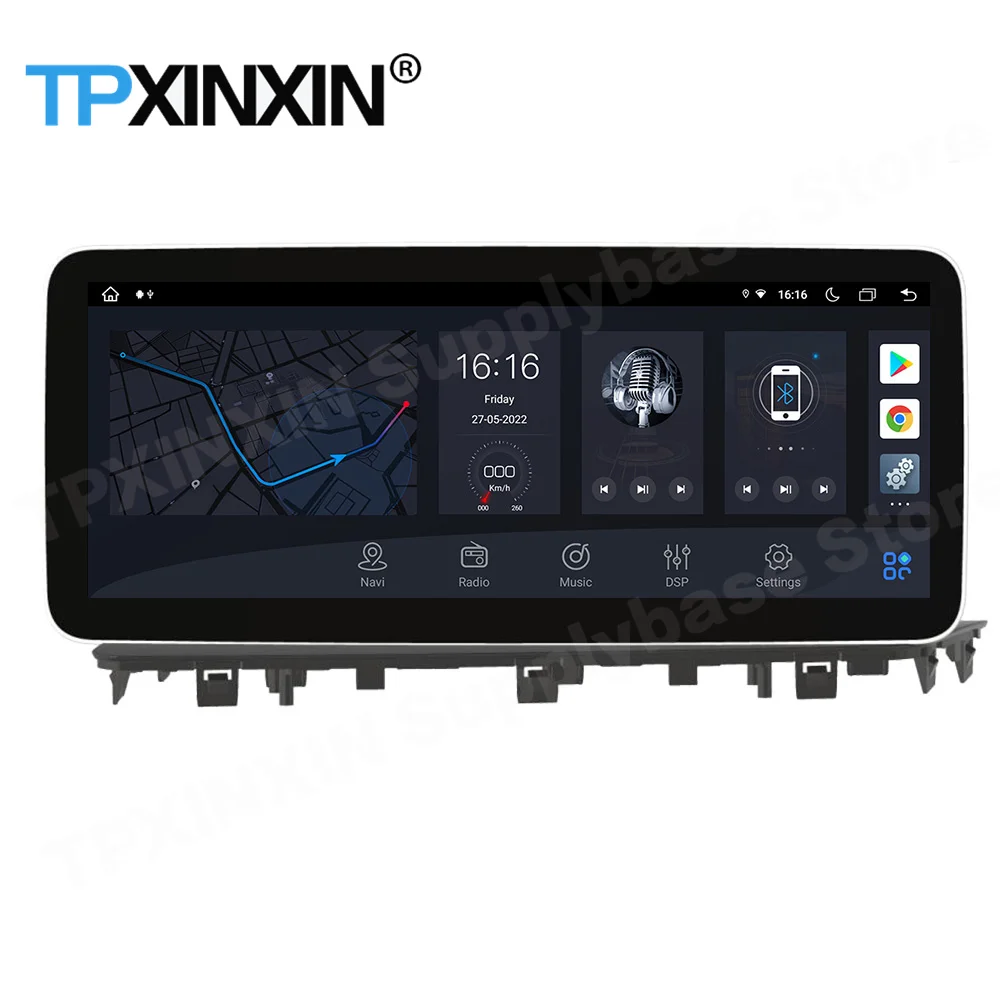 Android 12.0 Screen Player Upgrade Head Unit For Baojun E200 2018 2019 2020 GPS Navigation Car Multimedia Radio Audio Receiver