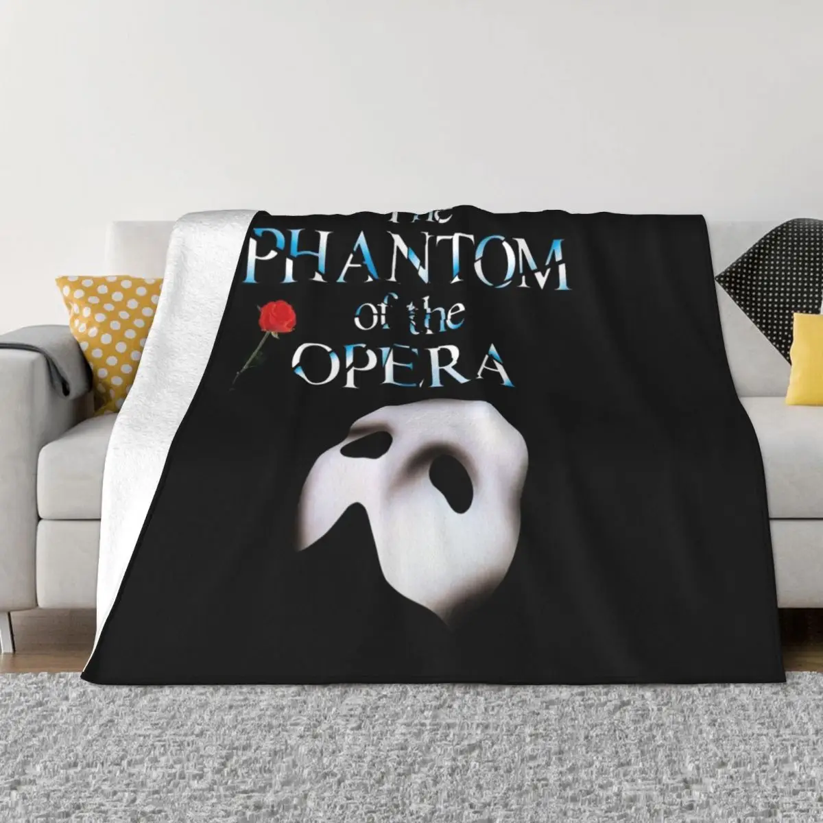 

the great phantom of opera show Throw Blanket Quilt Thermals For Travel Picnic Tourist Blankets