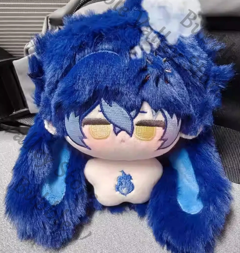 

Anime Genshin Impact Kyryll Chudomirovich Flins Cosplay Fluffy Maumet Cartoon Puppet Plaything Adorn Pendant Keychain Xmas Gift