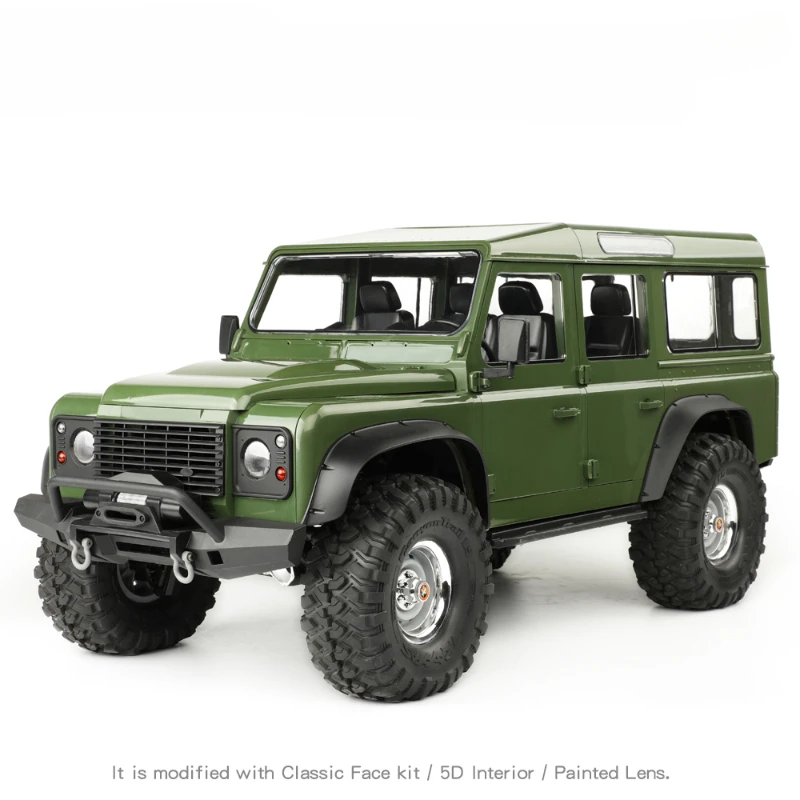 Wilderness Defender RD110 5-door Wagon 313mm wheelbase TRX4 monocoque body 324mm interior for 1/10 RC Crawler Car Camel Cup