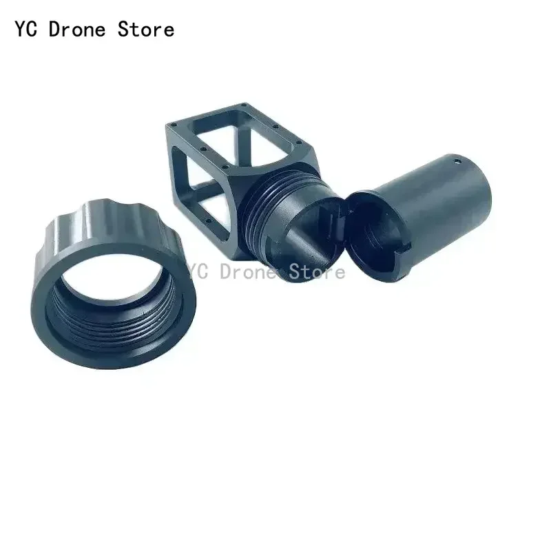 25mm 30mm Carbon Tube Horizontal Folding Arm Joint Fixed Base Connector for Spraying Frame Parts