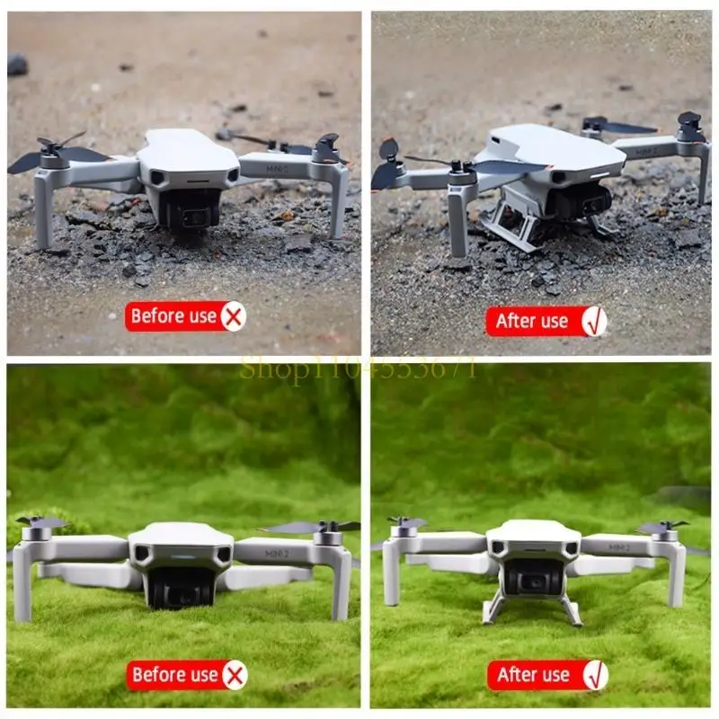 Best Seller Landing Gear Extensions Leg Height Extender Support Protector Extended Foot for Mavic Mini/Mini 2/Mini