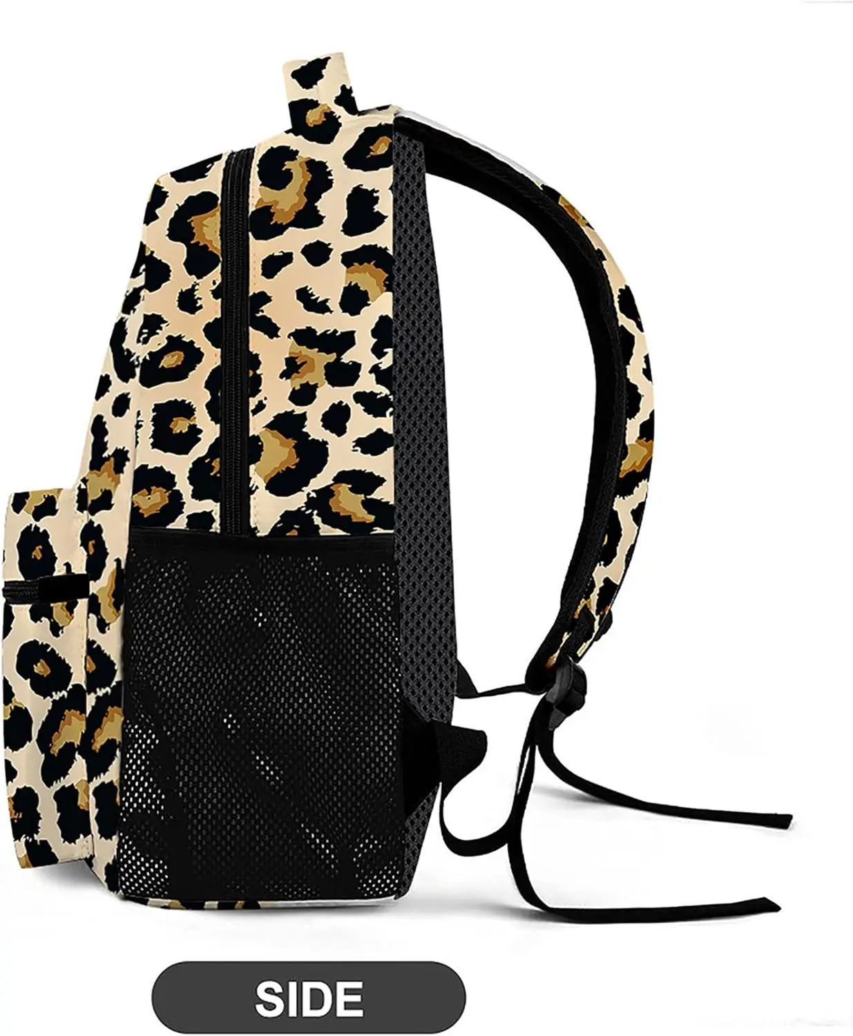 Zaino classico leopardato, borsa per laptop leggera e durevole Zaino stampato in 3D con tasche multiple, zaino con spalle alla moda (Cl