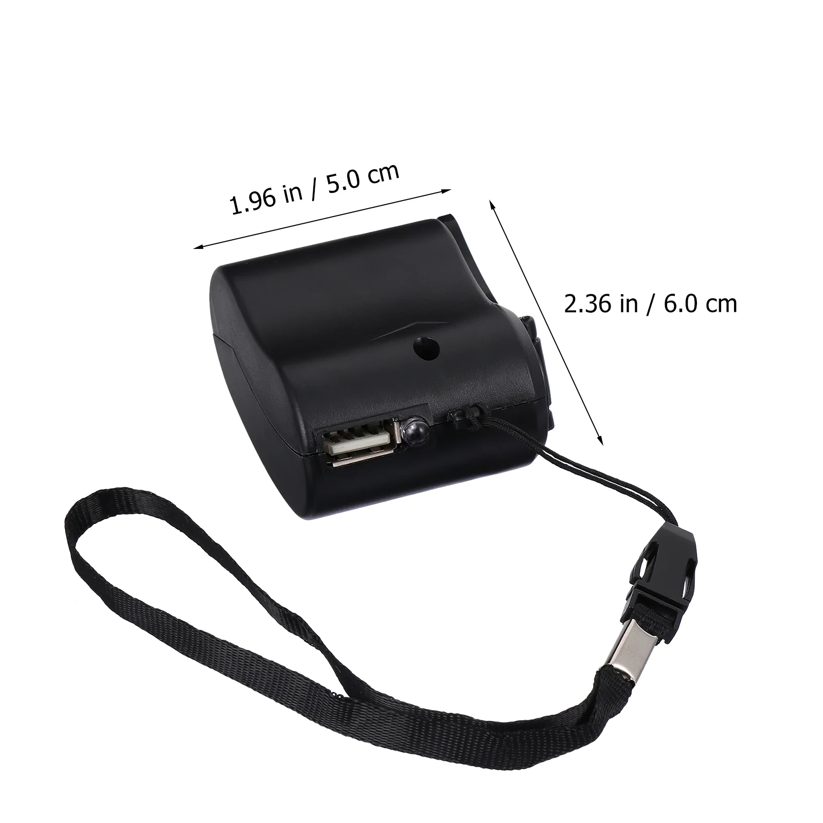 1Pc Hand Crank Generator USB Emergency Power Bank Portable Power Source Hand Crank Charging Tool