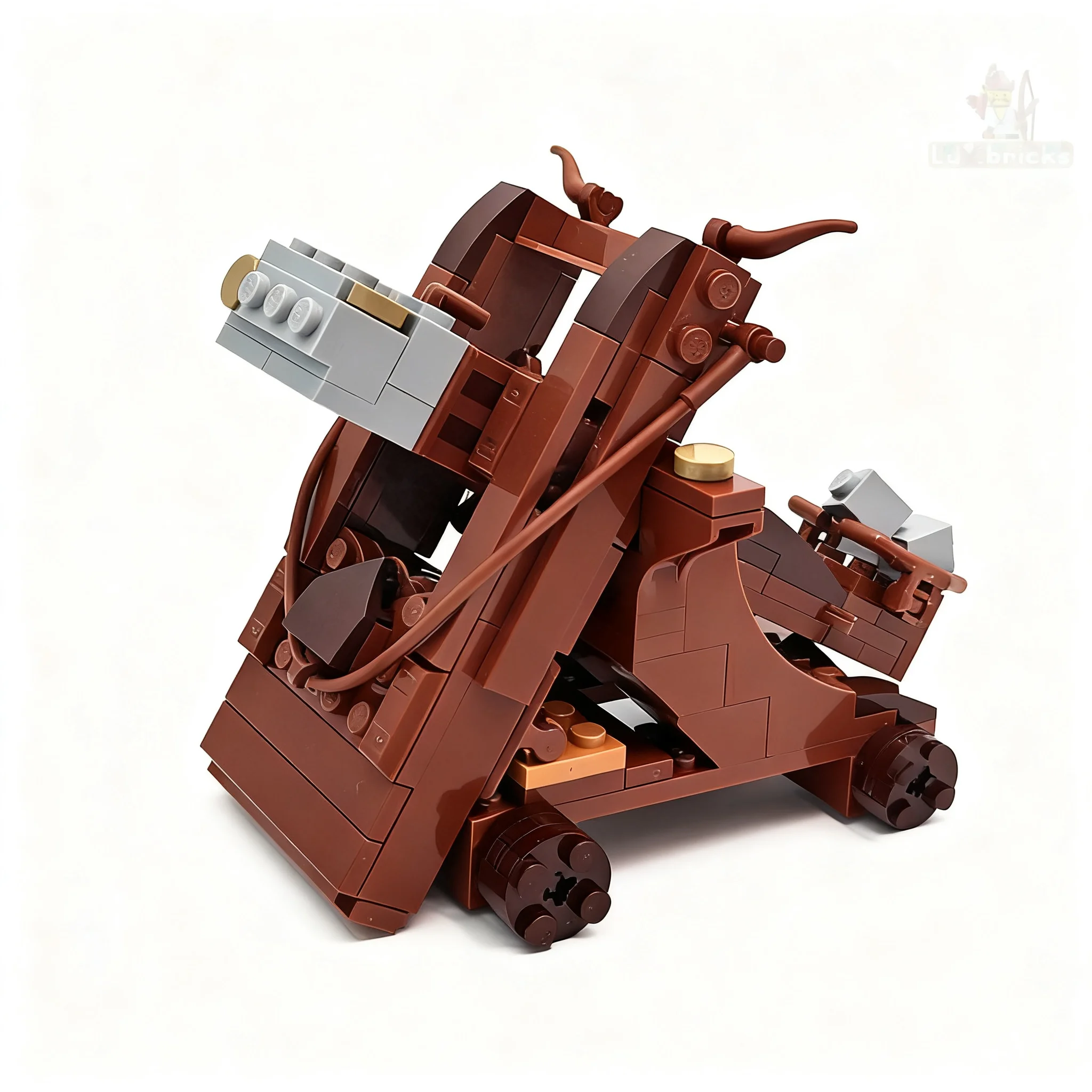 294pcs MOC The Hobbit Lord The Rings The Rings Siege Gondor Siege Catapult Model Building Blocks Architecture Toy Christmas Gift