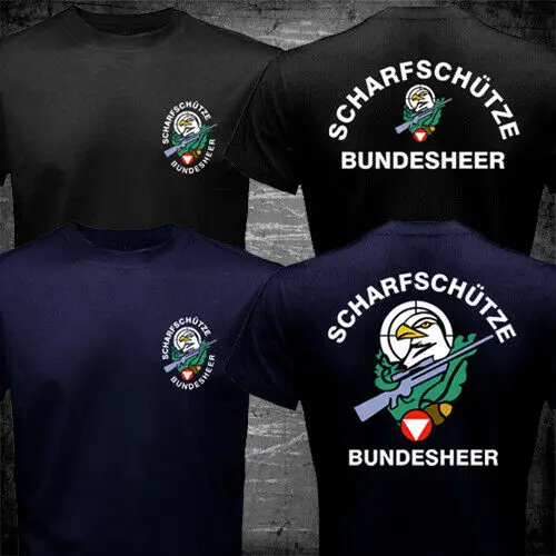 Austria Army Jagdkommando Bundesheer Sniper Military Scharfschütze Men T-shirt Casual Cotton TShirt Tees Harajuku Streetwear