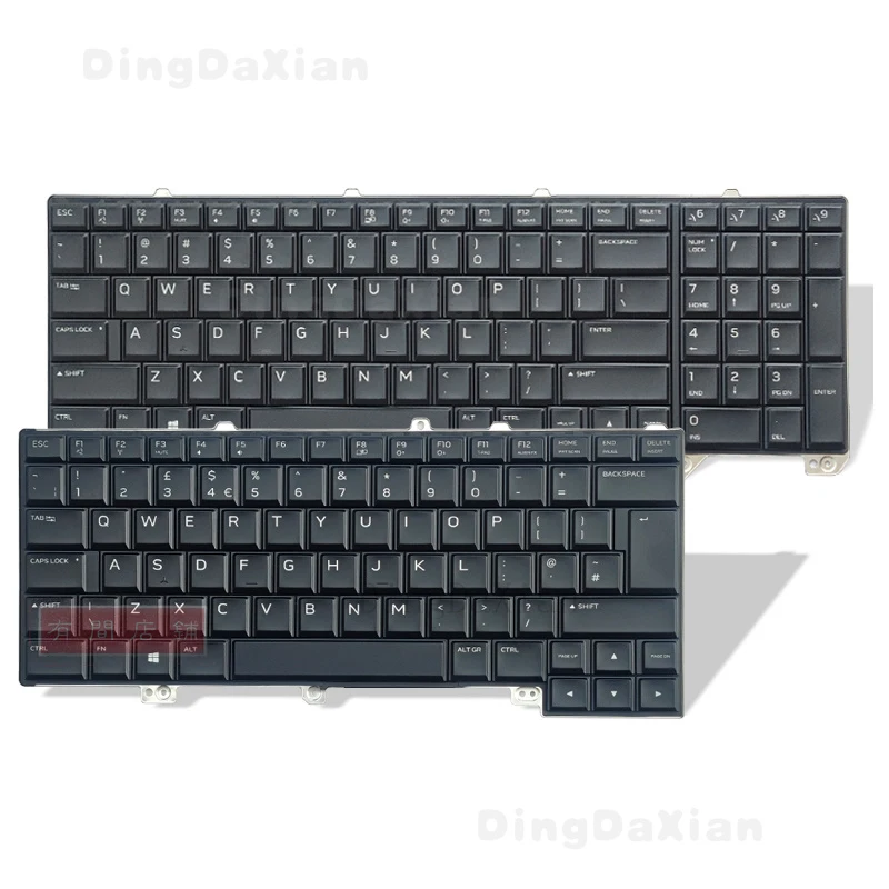 D+For Dell Alienware 13 14 15 R3 R4 Alienware 17 R4 R5 keyboard
