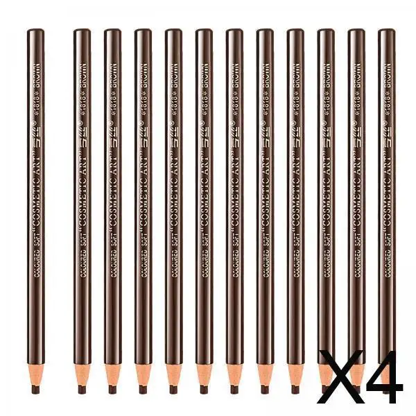 

Sweatproof Brow Pencil Set Permanent Eyebrow Liner Easy Sharpening Makeup Tool for Beginners