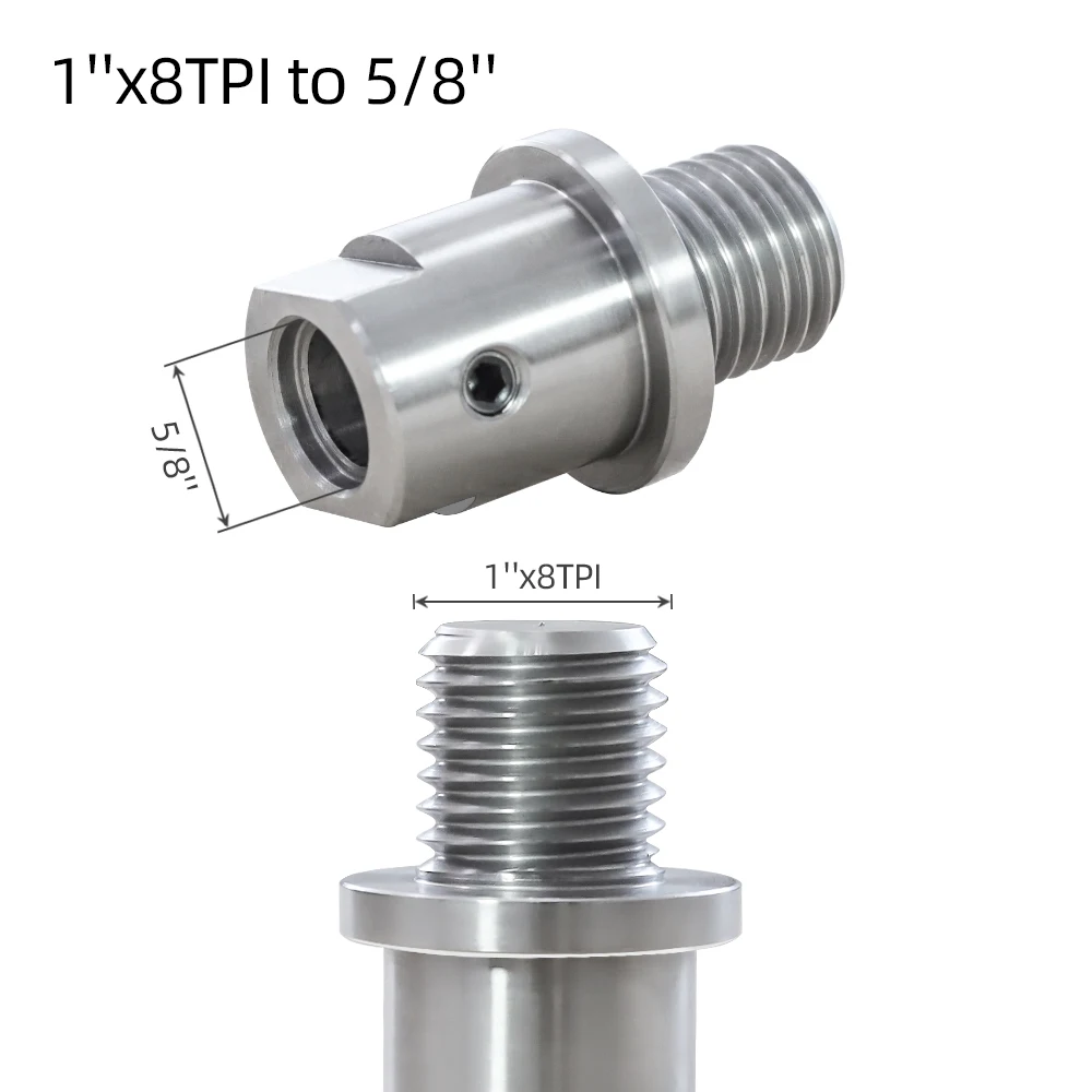 TASP Woodworking Lathe Chuck Headstock Spindle Adapter for 1\