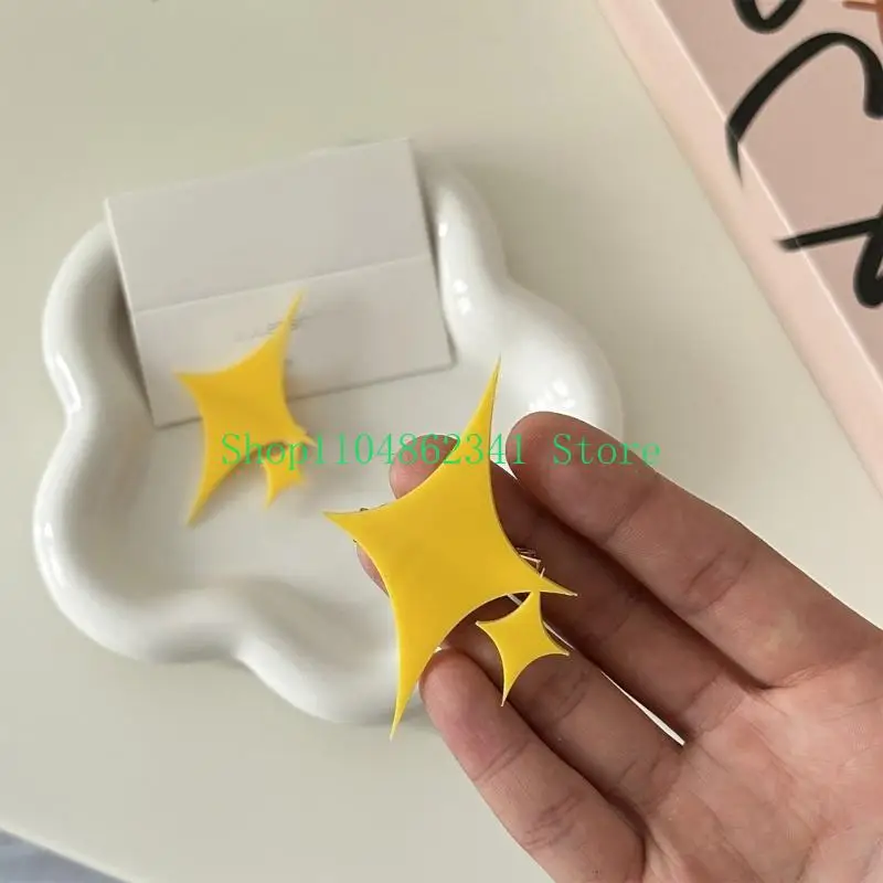 5Asd Sao Huông tóc Clip thanh lịch Kiểu tóc được tô điểm tóc Kiểu tóc hợp kim của phụ nữ hợp thời trang cho những người đam mê