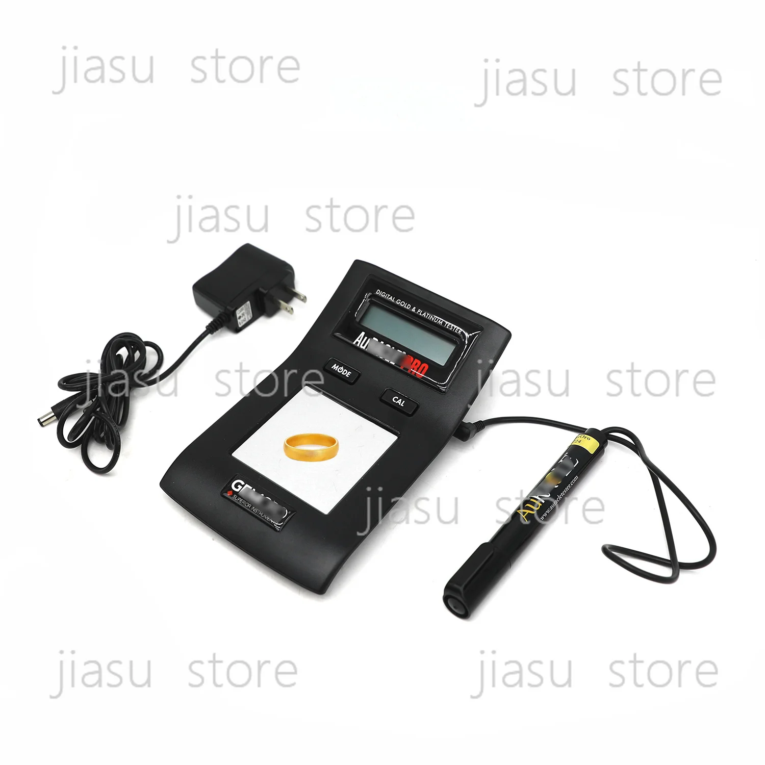 8-24K Gold Tester Machine New Condition Jewelry Tool Equipment for Gold & Platinum Density Testing Made of Metal & Rubber