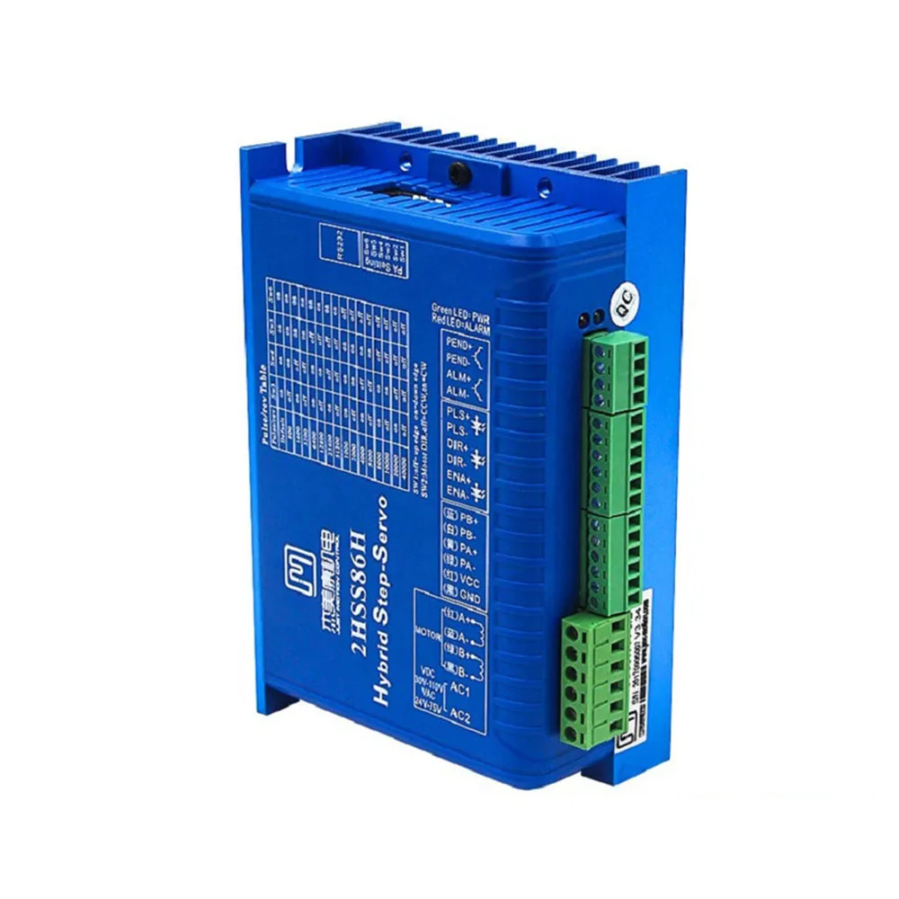 Imagem -03 - Movimentação Servo Híbrida do Motorista 2hss57 2hss57-n Nema23 do Motor Deslizante Bifásico de Jmc Compatível com Tensão de Entrada 2460vdc do Sinal de 524v